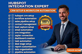 setup hubspot consultant and CRM automation expert