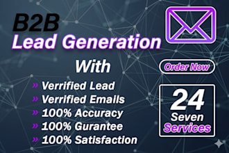 b2b lead generation and email list building