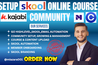 setup skool online community setup skool community setup skool community manager