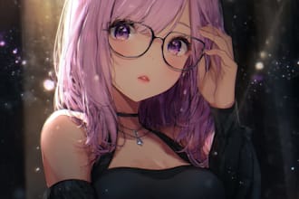 draw beautiful anime art illustration