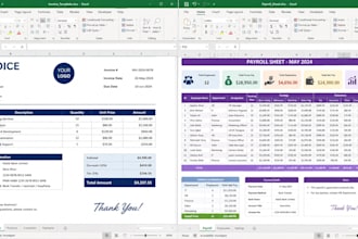 be your ms excel expert for google sheets,formulas ,and excel problems
