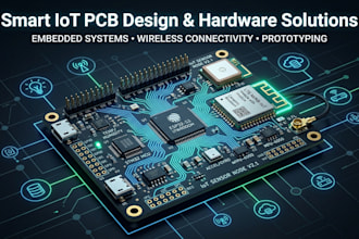 create smart iot pcb designs for electronics and hardware projects