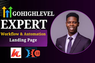 do gohiglevel workflow and automation, gohighlevel landing page, ghl expert