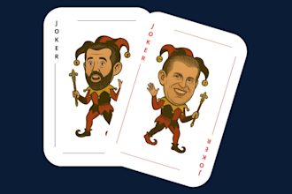 design custom playing cards, poker card game, board game, card deck