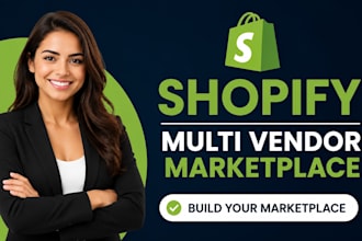 build shopify multi vendor ecommerce marketplace website with webkul