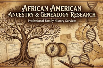 do genealogy research, african american ancestry lineage, dna analysis, family