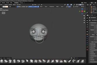 ich erstelle low poly 3d modelle in blender