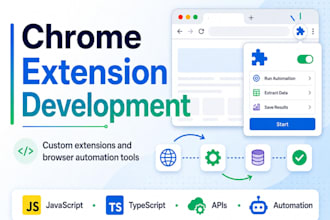 build a chrome extension or browser automation tool