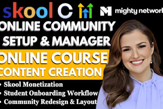 setup skool community, upload video, membership tier, ghl, skool course creation