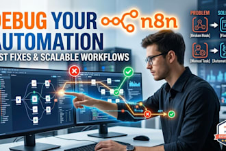 debug ai automation n8n automation ai voice agent setup ai receptionist