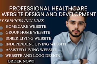 design home care website independent living group home, sober living
