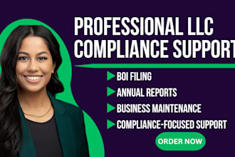 help maintain your llc compliance and annual filing requirements