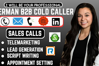 do german b2b cold calling, lead generation, kaltakquise and appointment setting