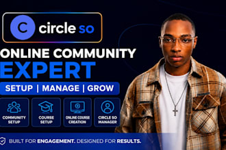 setup circle so online community circle so course setup circle manager circle so