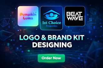 design professional logo and brand kits