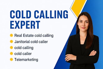 real estate cold calling,cold calling,cold caller,janitorial cold calling