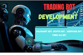 develop custom crypto, forex trading bot, stock, mt4, mt5 and python trading