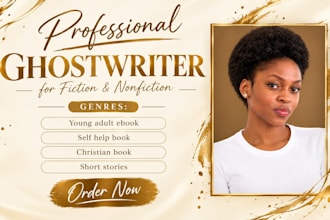 do thriller fiction ghostwriter, fantasy non fiction writer