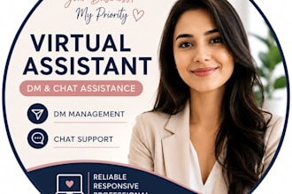 be your dm and chat support assistant