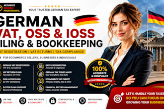 handle german vat, oss ioss filing and datev bookkeeping
