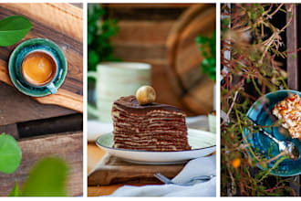be your food photographer for recipes and cookbooks