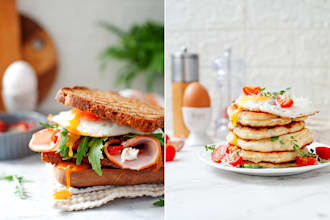 be your commercial food photographer for recipes and cookbook