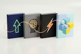 design a premium self help and business ebook cover