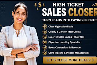 sales development representative sales closer b2b sales person to close deals
