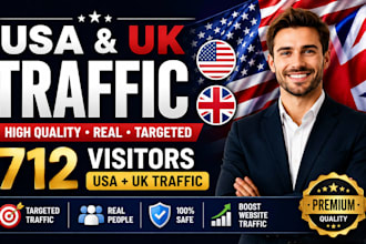 manage website traffic to increase sales UK,USA