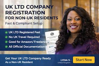 register UK ltd company for non UK residents fast and legally