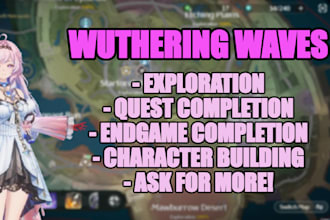 help you in wuthering waves, exploration, endgame, progression, building