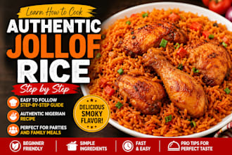 teach you how to make party jollof rice