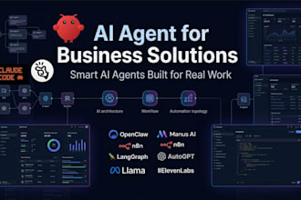 ai agent with openclaw, claude code, manus ai, langgraph, n8n, vapi, elevenlabs