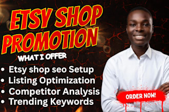 promote etsy shop and boost etsy sales with SEO SEM aeo and serp