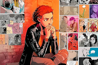 draw comic book, cartoon comic art, comic page