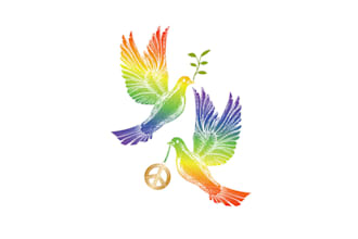 design peace candle motif for peace logo