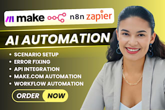 fix make com, make com automation, make automation, vapi ai, n8n automation