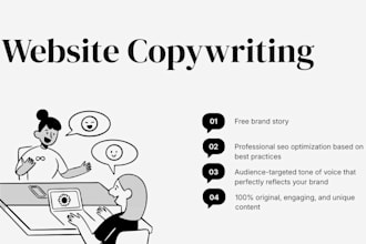 write free brand story website copy sales copy website content and blogs