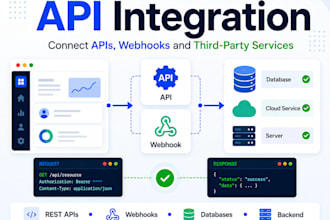 fix or build API integrations for your web app