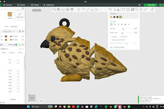 design and slice  custom 3d stl file,  3d model, in bambu studio or cura
