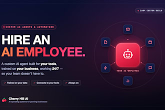 build a custom ai agent that works like a real employee 24 7