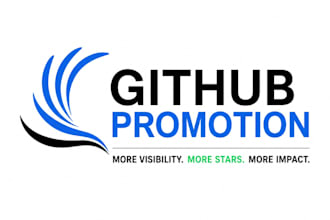 do professional github promotion, repository marketing, and open source exposure