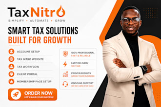 setup tax nitro canopy CRM workflow automation notion CPA tax software setup