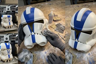 3d print and paint 3d mask cosplay mask anime mask for printing