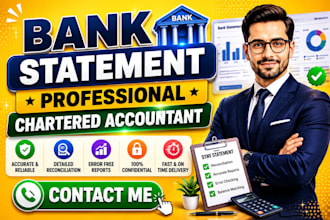 convert bank statement to editable format