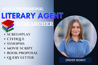 submit your book to top literary agent, prepare query letter, synopsis, critique