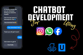 build manychat uchat chatbot for instagram dm automation and lead generation
