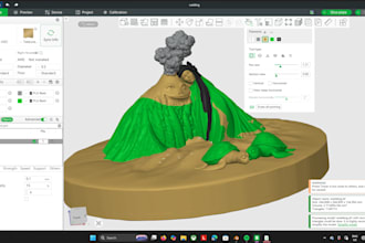 create 3mf,stl, step flle,cad design ready for printing in bambu studio