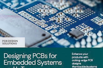 design and develop iot devices embedded systems from schematic to pcb