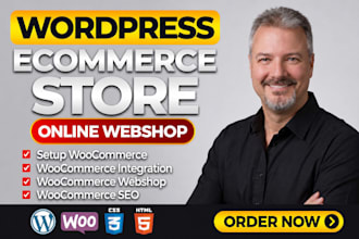 erstelle einen woocommerce onlineshop, ecommerce website und wordpress shop
